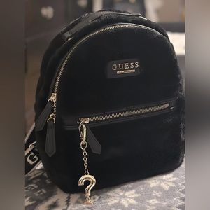 Guess plush bookbag